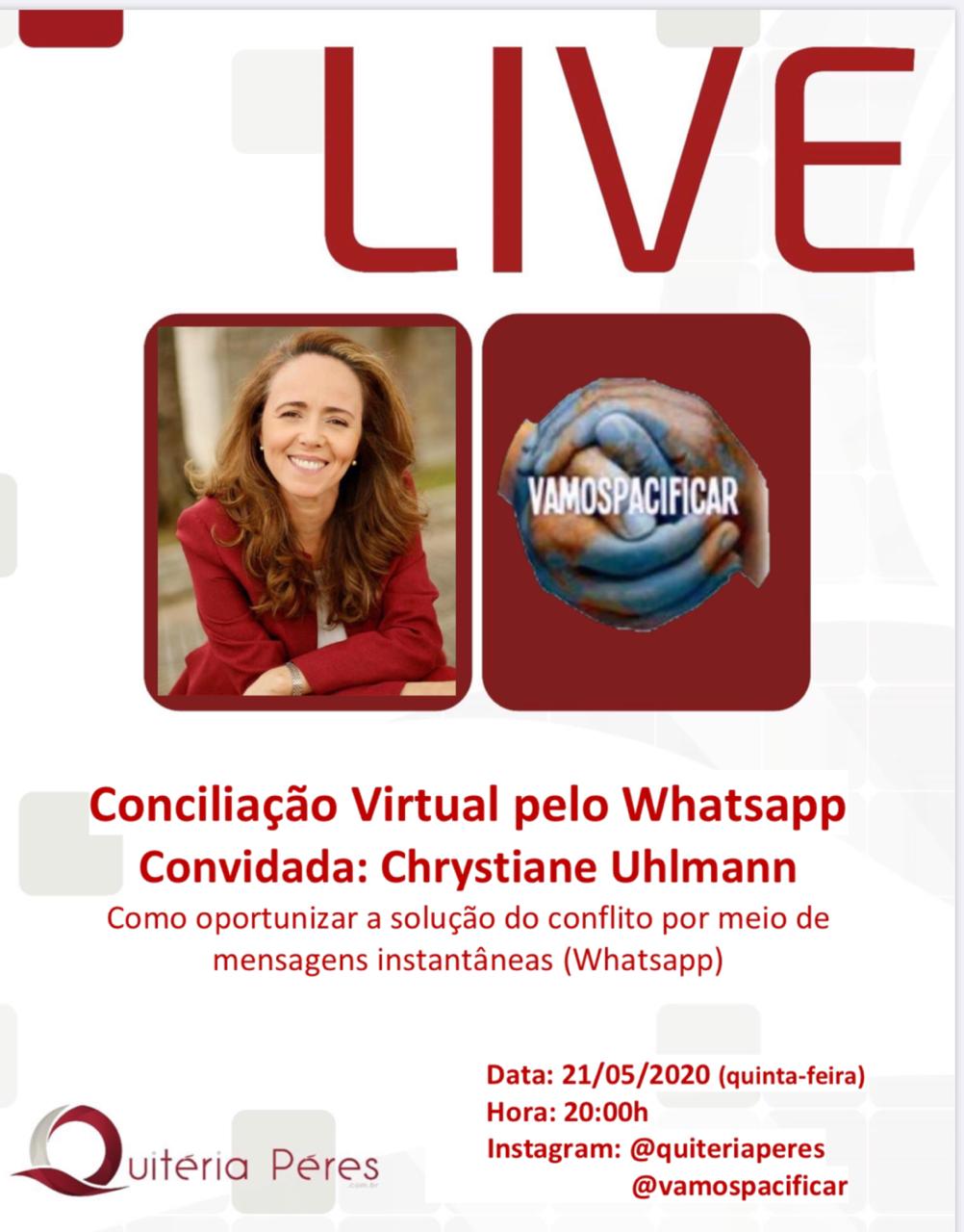 Live - Conciliação Virtual via Whatsapp